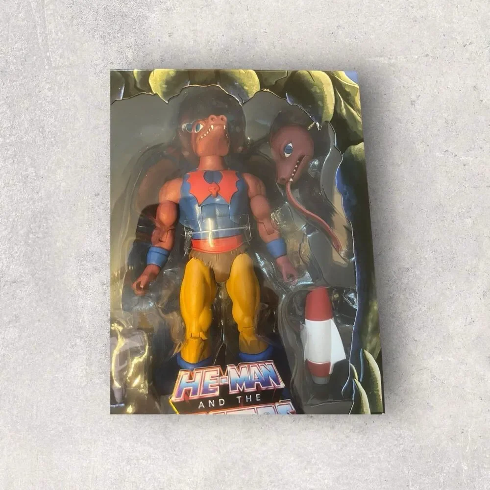 TUNG LASHOR 2.0 Masters of the Universe Classics FILMATION Club Grayskull He-Man
